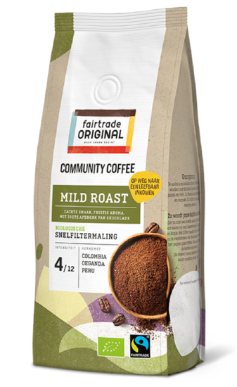 Community Coffee Mild snelfiltermaling