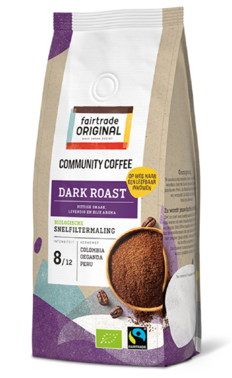 Community Coffee Snelfiltermaling Dark Roast